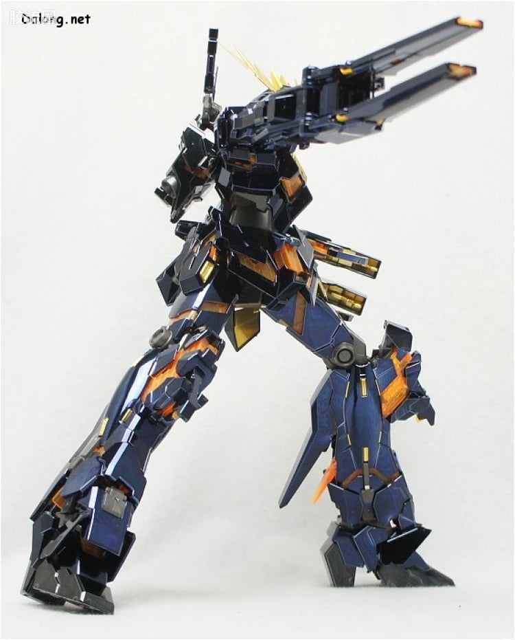 MG 1/100 RX-0 Unicorn Gundam 02 Banshee (Titanium Finish Ver.)
