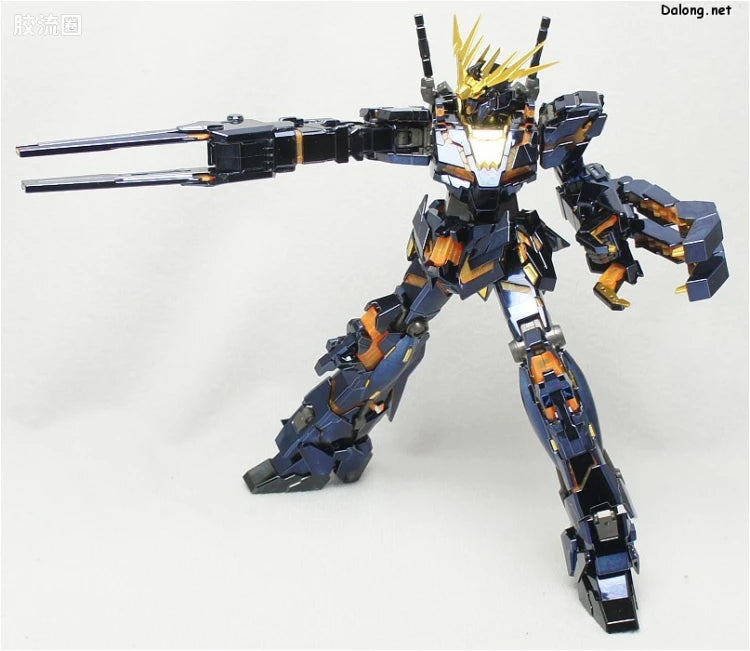 MG 1/100 RX-0 Unicorn Gundam 02 Banshee (Titanium Finish Ver.)