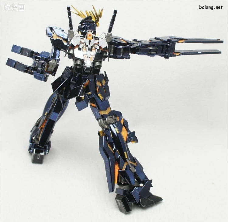 MG 1/100 RX-0 Unicorn Gundam 02 Banshee (Titanium Finish Ver.)