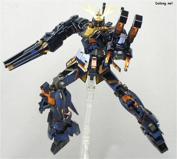 MG 1/100 RX-0 Unicorn Gundam 02 Banshee (Titanium Finish Ver.)
