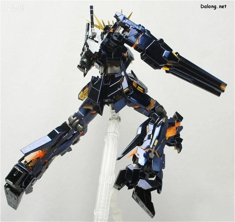 MG 1/100 RX-0 Unicorn Gundam 02 Banshee (Titanium Finish Ver.)