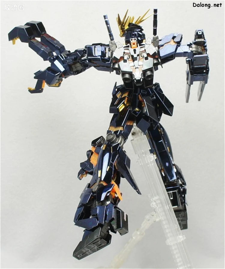MG 1/100 RX-0 Unicorn Gundam 02 Banshee (Titanium Finish Ver.)
