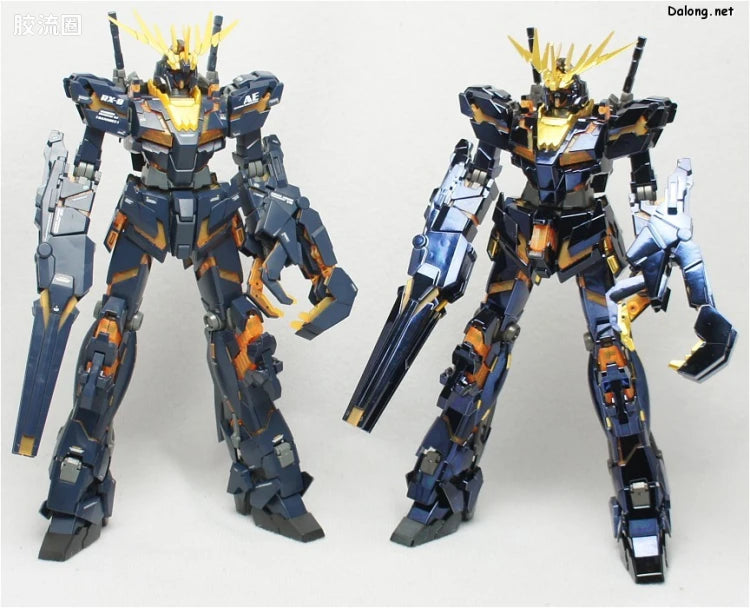 MG 1/100 RX-0 Unicorn Gundam 02 Banshee (Titanium Finish Ver.)