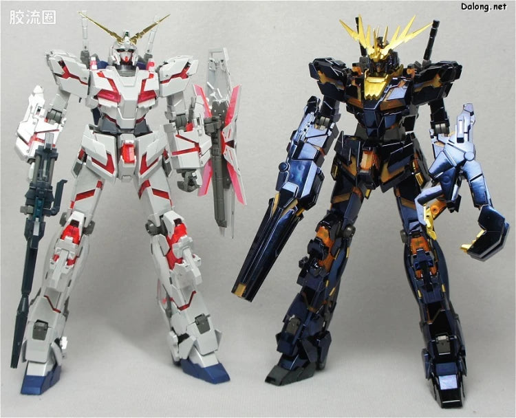 MG 1/100 RX-0 Unicorn Gundam 02 Banshee (Titanium Finish Ver.)