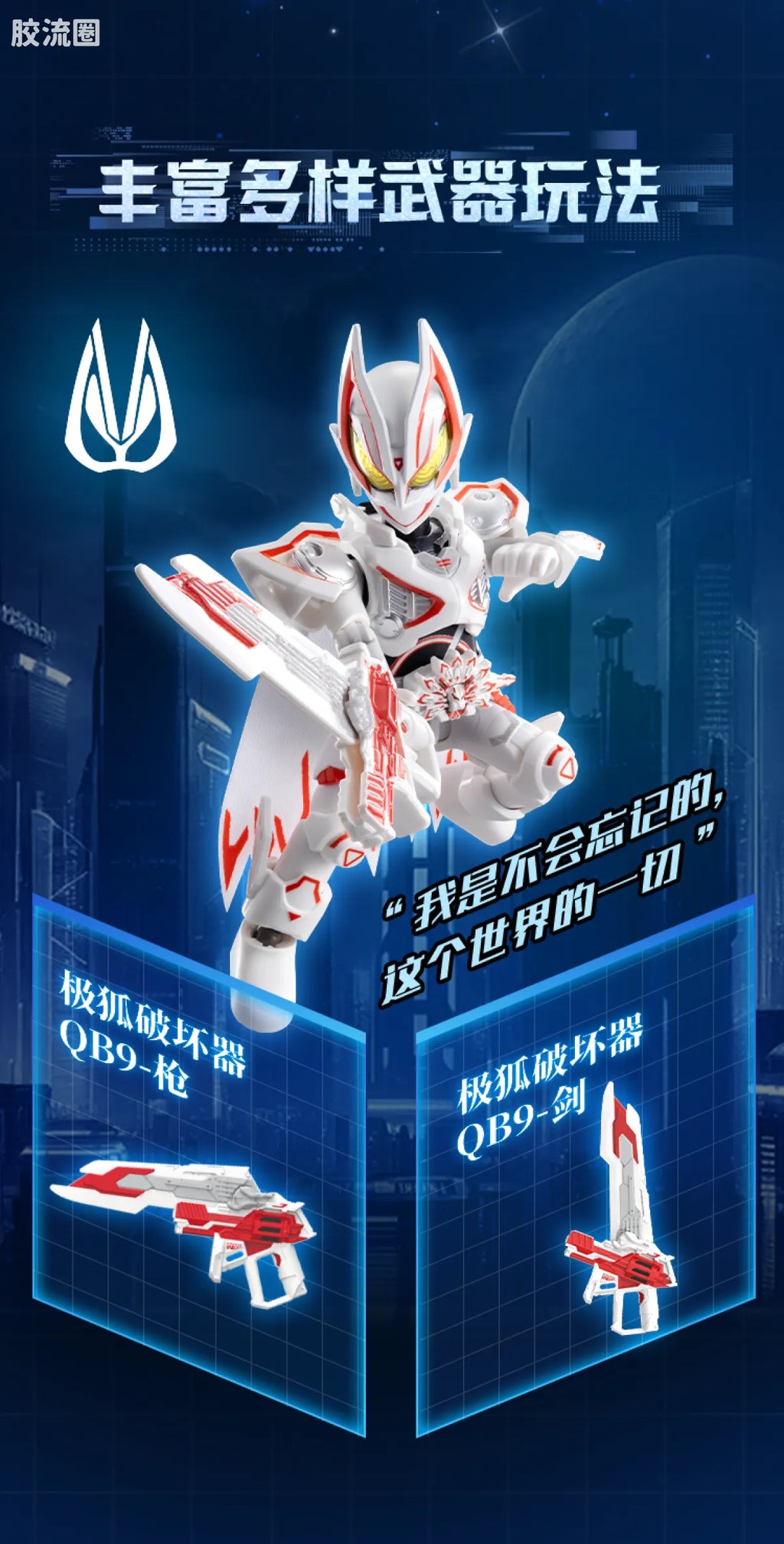 Blokees Kamen Rider Galaxy Version Vol 6 - Genesis Myth