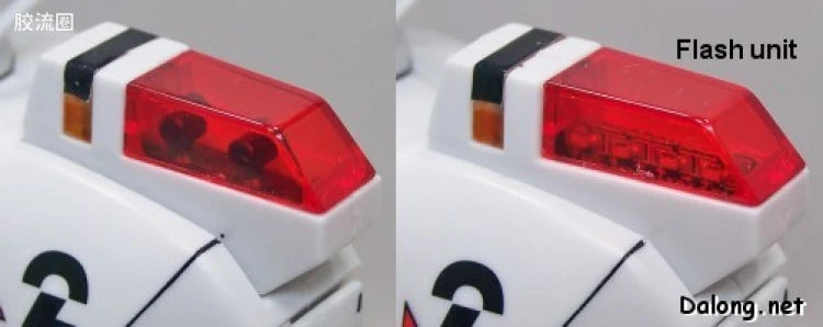 MG 1/35 AV-98 Ingram 2nd w/LED Police Lights