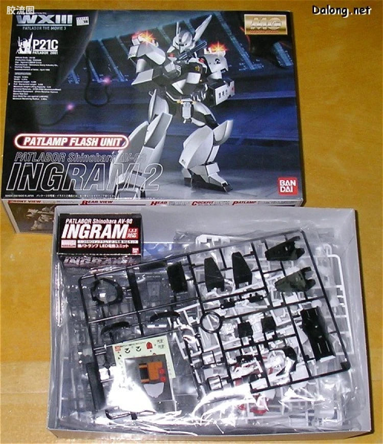 MG 1/35 AV-98 Ingram 2nd w/LED Police Lights