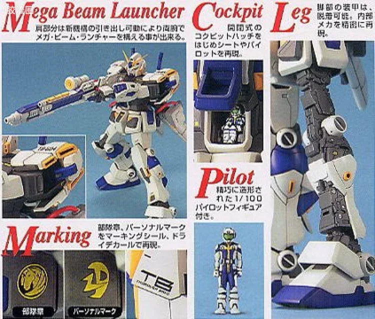 Bandai MG 1/100 RX-78-4 Gundam Unit 4 (G04)