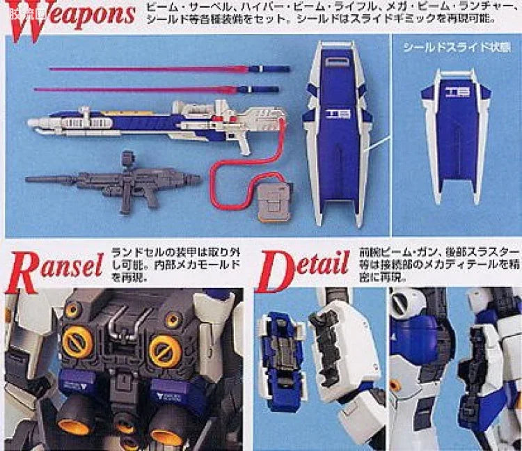 Bandai MG 1/100 RX-78-4 Gundam Unit 4 (G04)