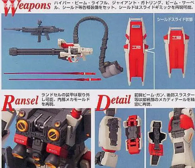 Bandai MG 1/100 RX-78-5 Gundam Unit 5 (G05)