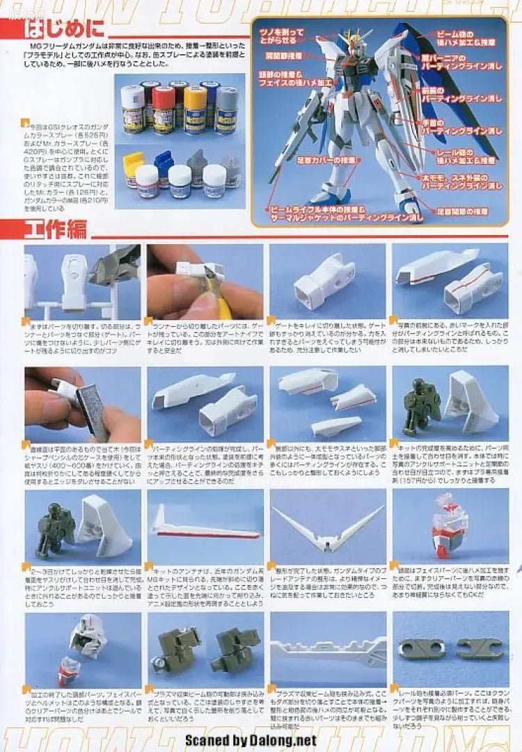 Bandai MG 1/100 ZGMF-X10A Freedom Gundam