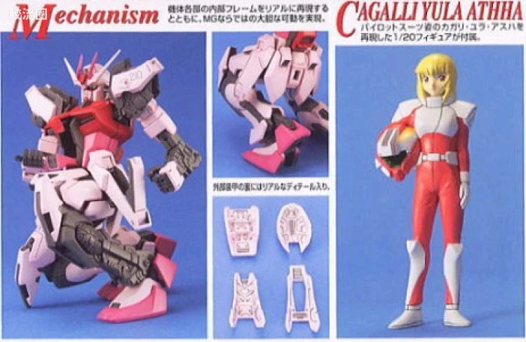 Bandai MG 1/100 MBF-02+AQM/E-X01 Strike Rouge