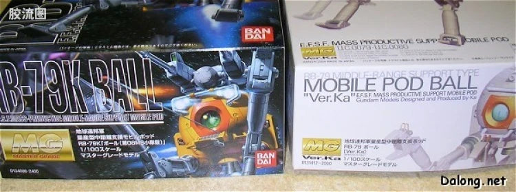 Bandai MG 1/100 RB-79K Ball (08th MS Team Ver.)
