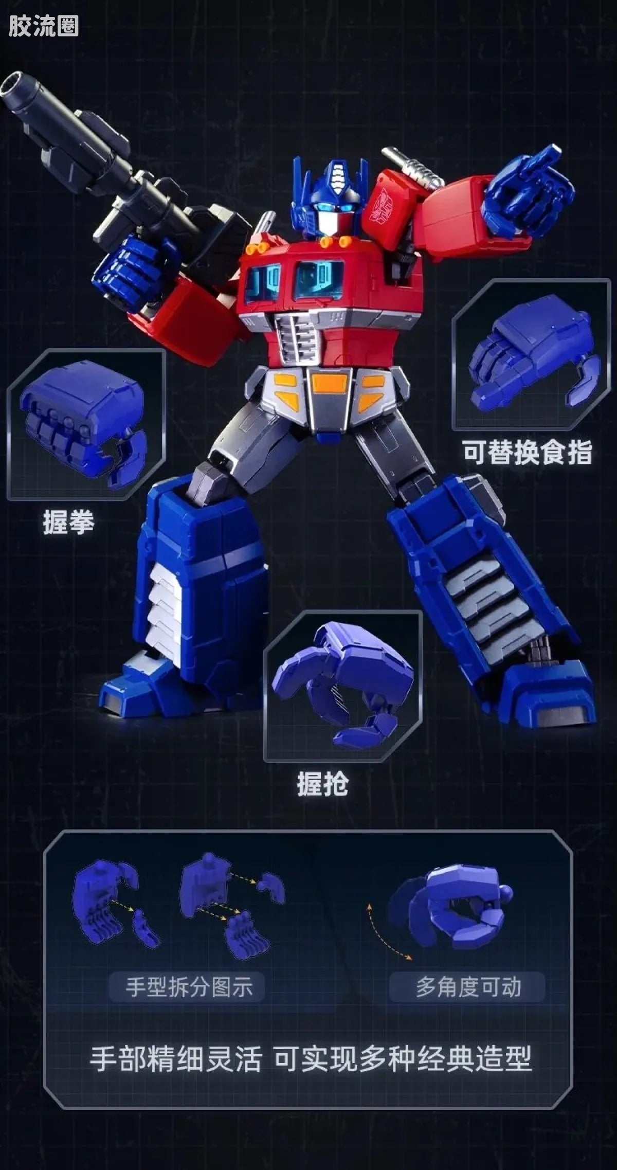 Blokees Transformers Action Edition - G1 Optimus Prime
