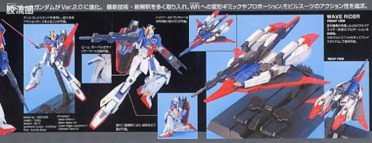 Bandai MG 1/100 MSZ-006 Zeta Gundam Ver.2.0