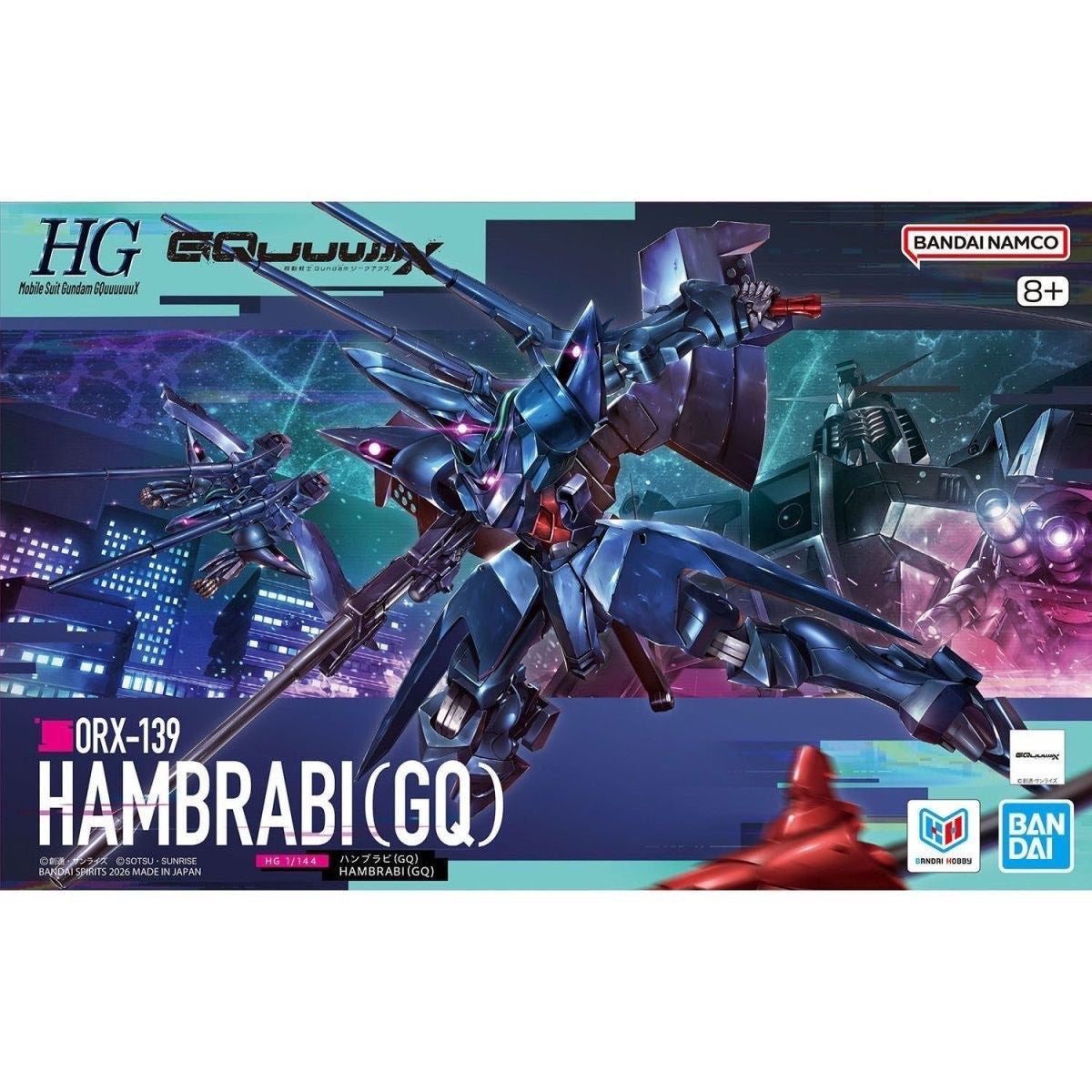 BANDAI HG HAMBRABI (GQ) 1/144 ORX-139
