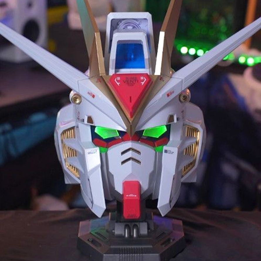 VENTI Mecha Head Bust White Variant
