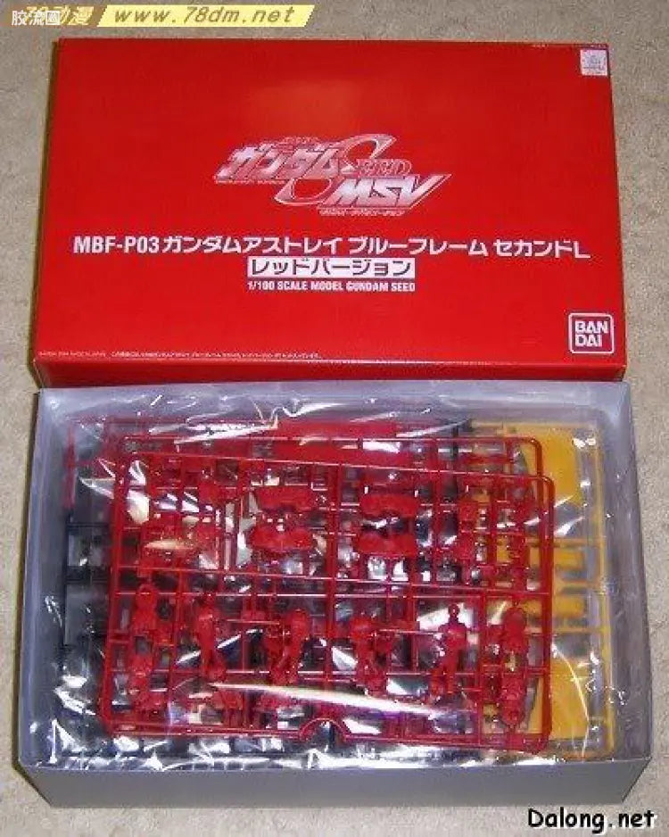 HG SEED 1/100 MBF-P03 ASTRAY RED FRAME