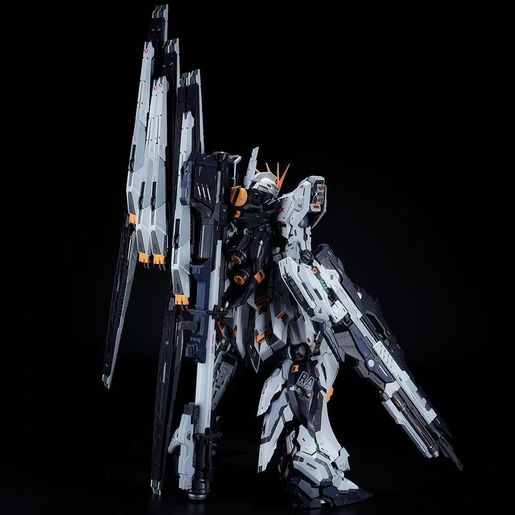Dragon Tiger 1/100 Nu Gundam Full Set with LED Head