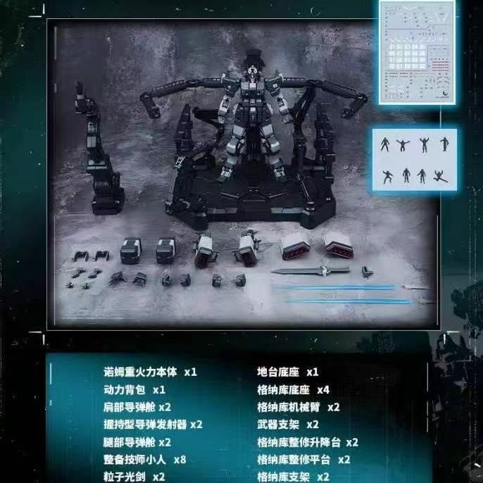 Eddas Technology Nome Heavy Arm Type Model Kit