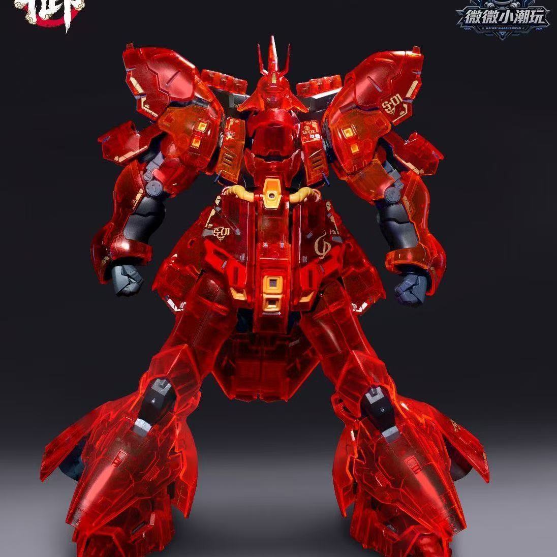 Yushanfang 1/100 Sazabi Transparent Coating Ver. Model Kit