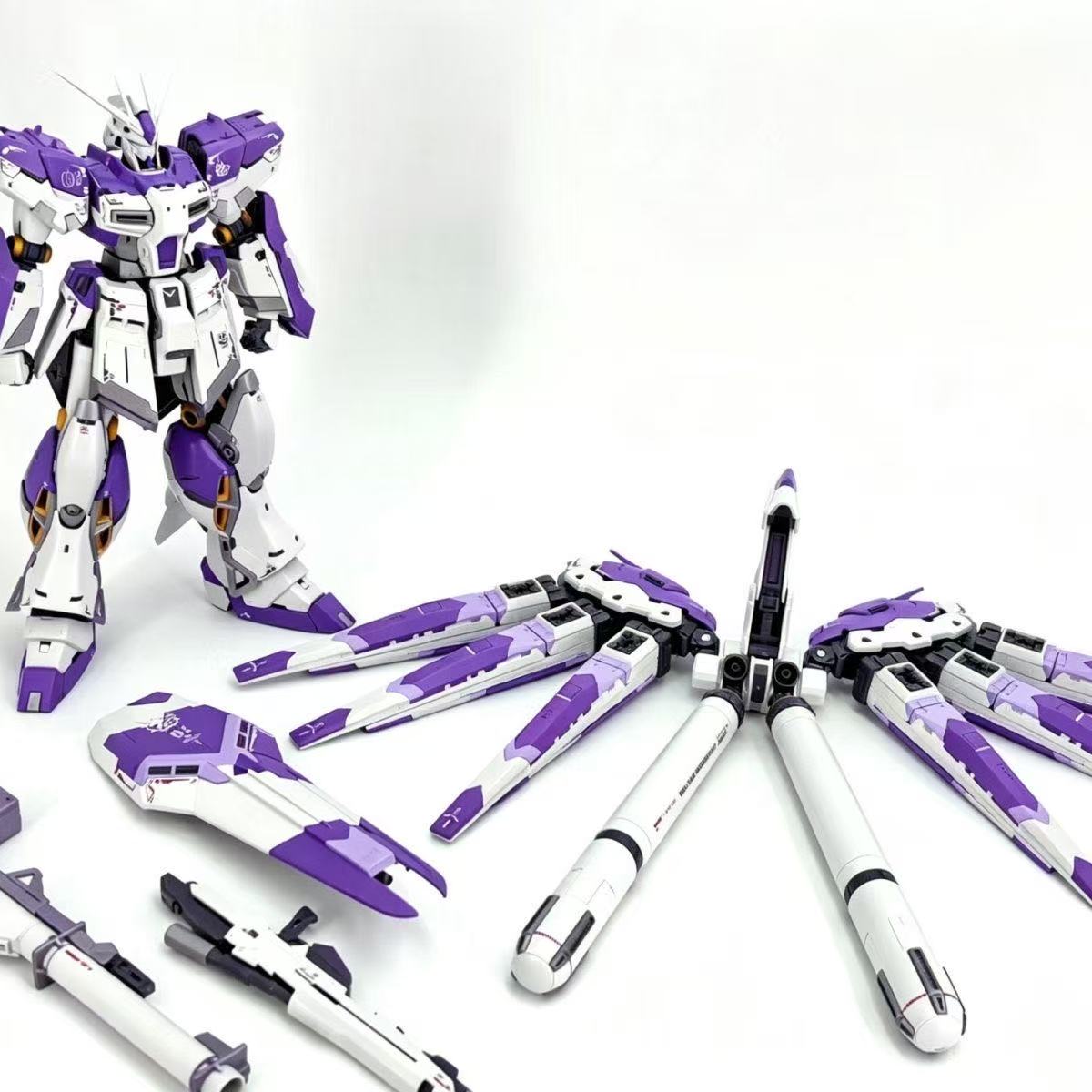 Third Party RG 1/100 Upscale Purple Hi-Nu Gundam