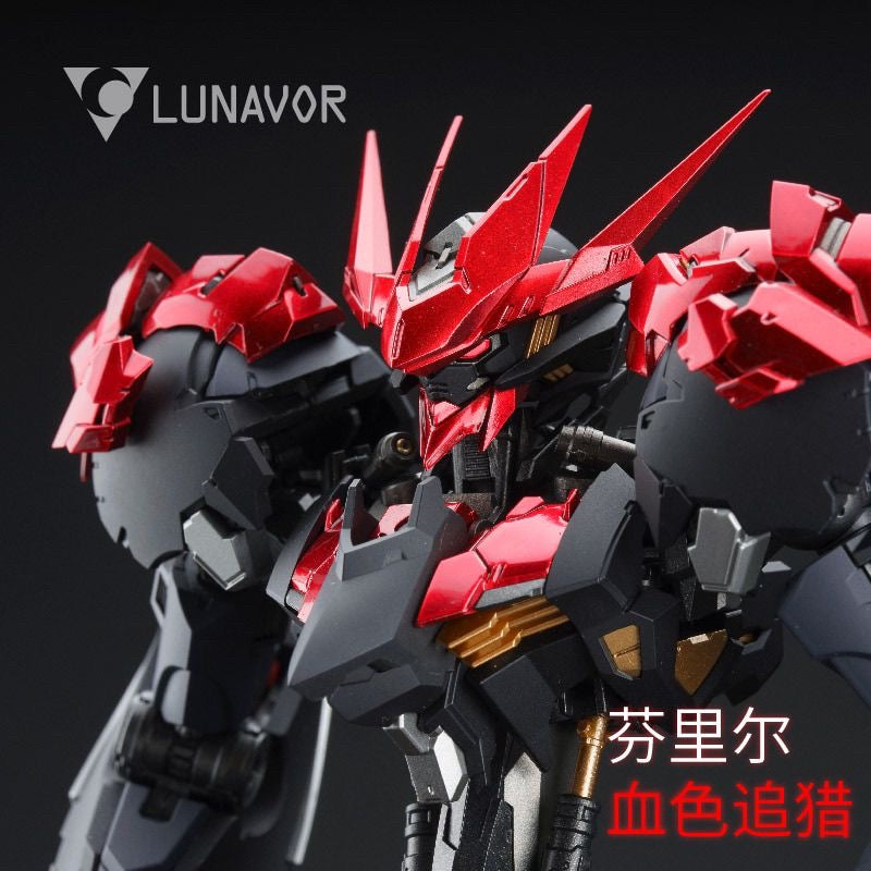 Lunavor MG 1/100 Barbatos Wolf King (Blood Ver.) Model Kit