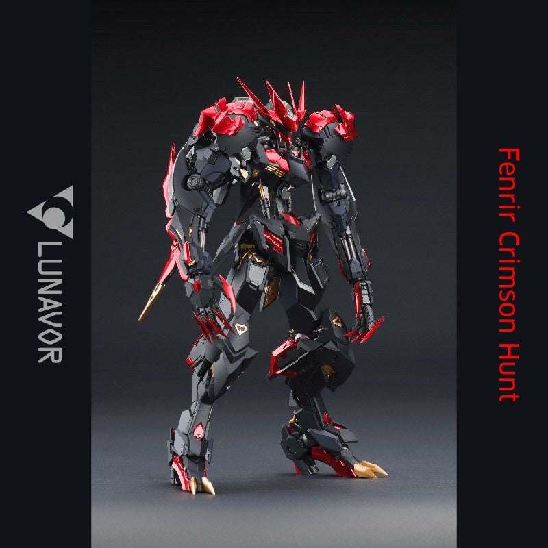 Lunavor MG 1/100 Barbatos Wolf King (Blood Ver.) Model Kit